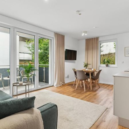 Deluxe Apartment In Bielefeld City Mit Parkplatz Und Balkon Exterior foto